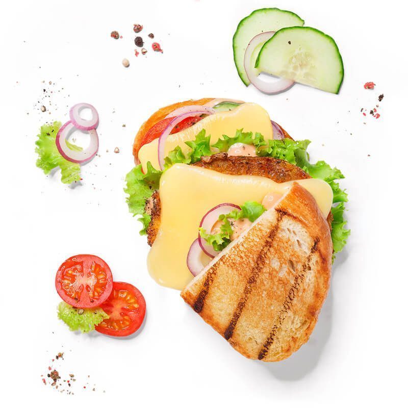 Veganes Grilled Cheese Sandwich