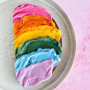 Regenbogen Frischcreme