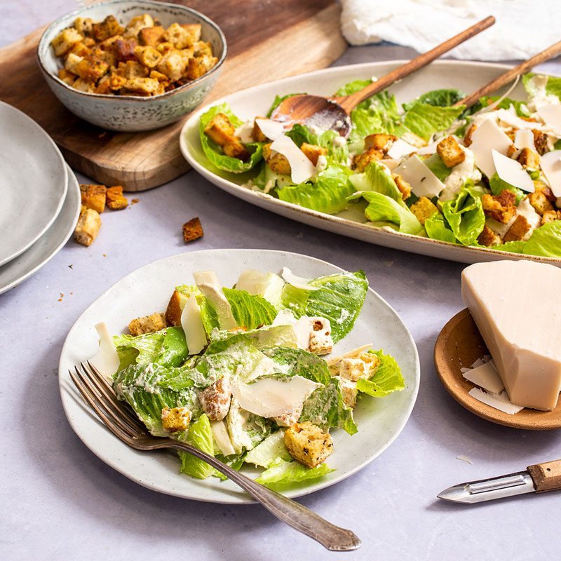 Vegan Caesar-Salat