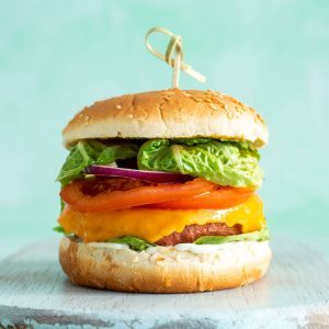 Vegane Cheeseburger