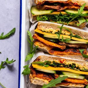 Süßkartoffel-sandwich