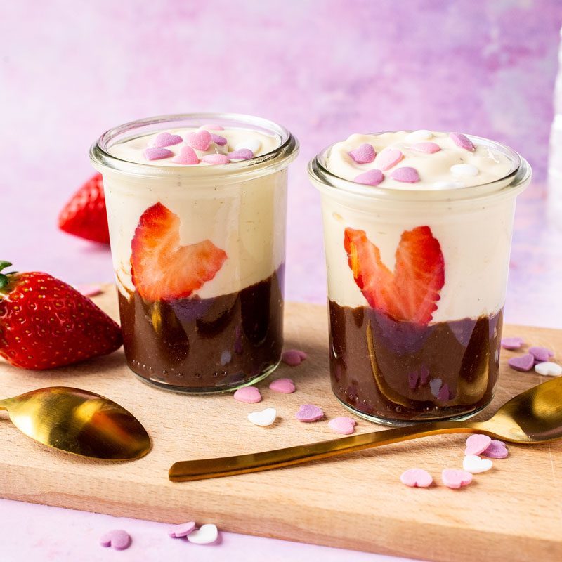 Valentinsdessert